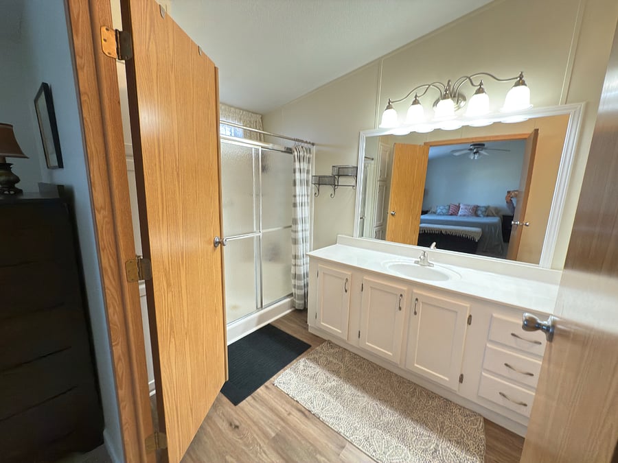 Master bathroom