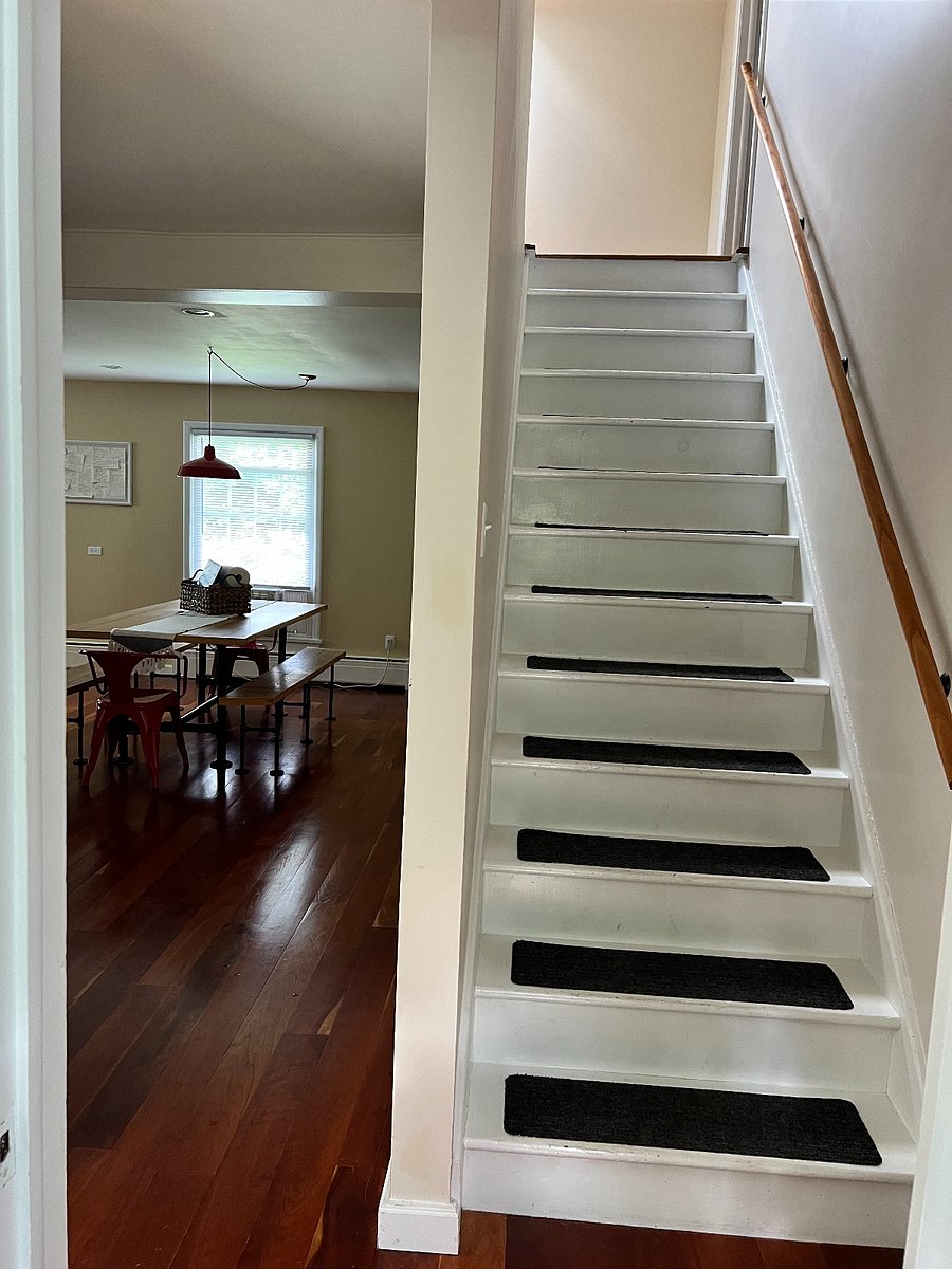 Stair access to second floor