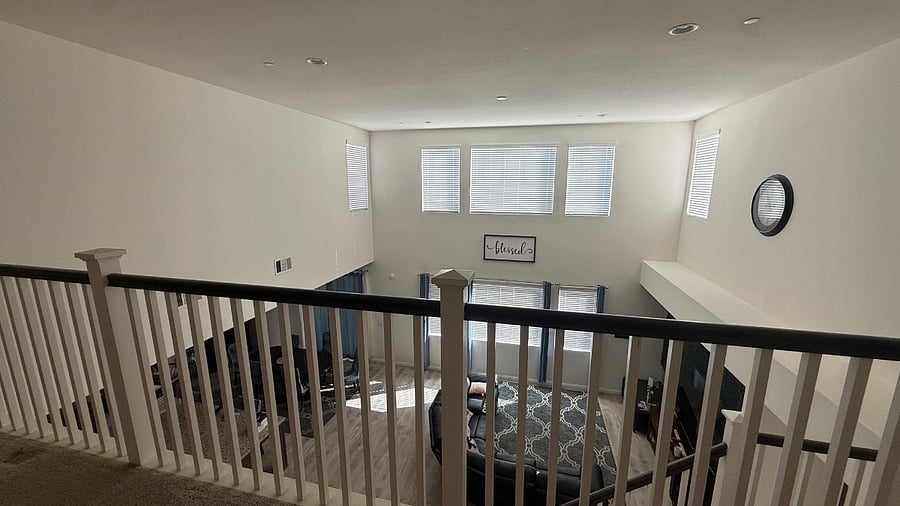 View from upstairs loft