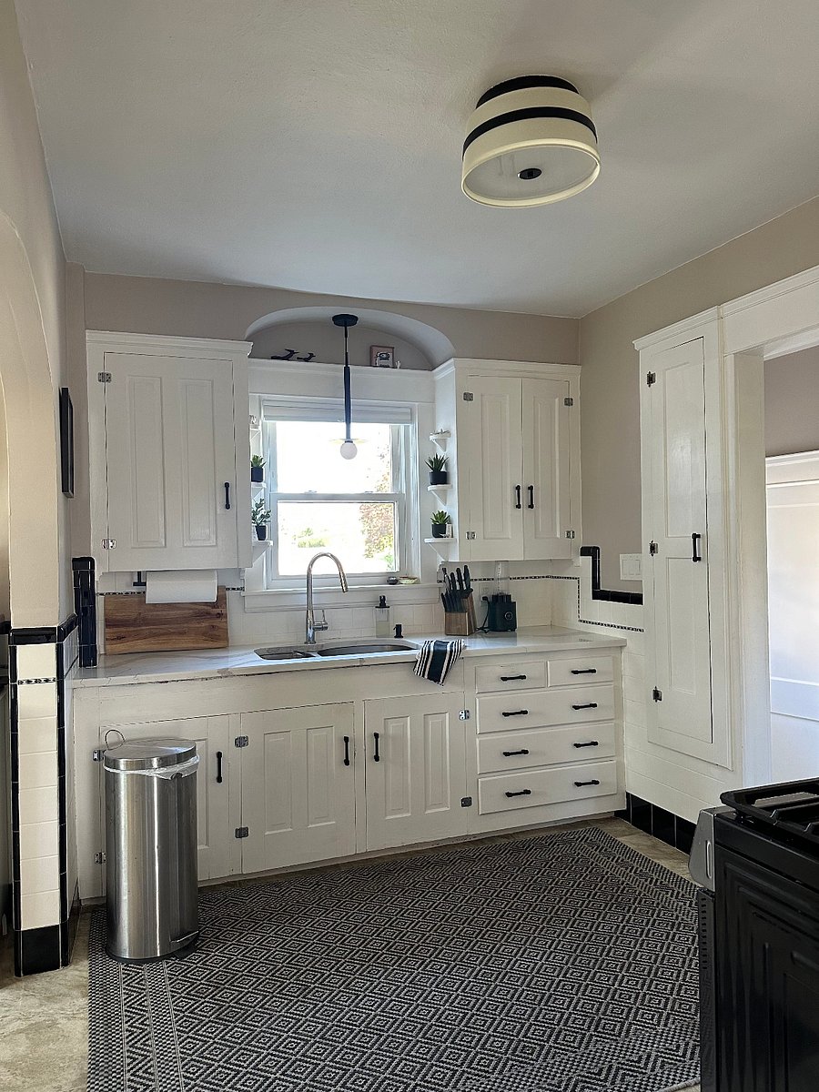 Sink & Cabinet Area