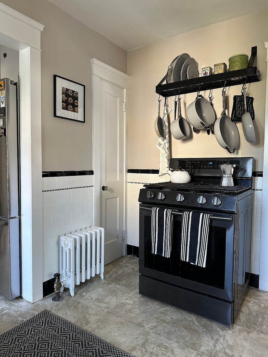 Stove and Pantry Area