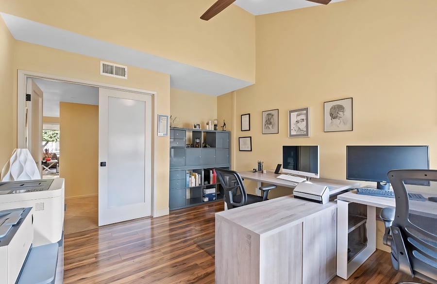 Third bedroom and office space