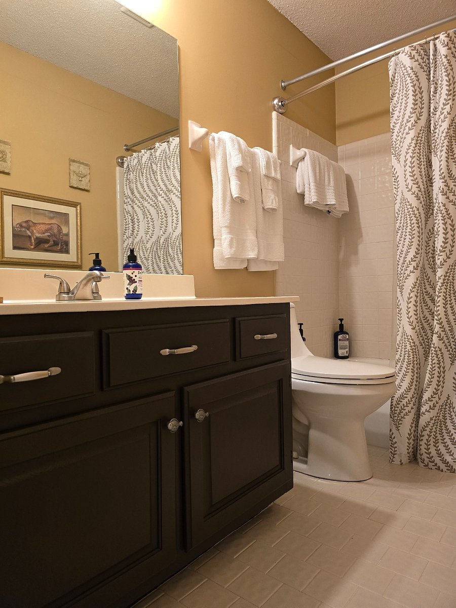 Your private bathroom.