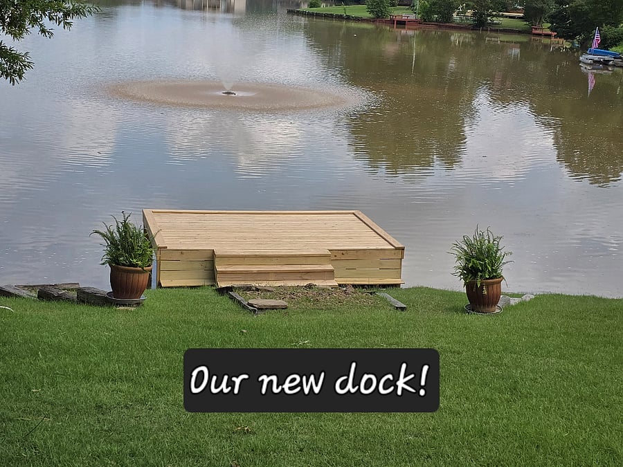 If you like to fish, we have a fishing pole, bring your bait or lure
