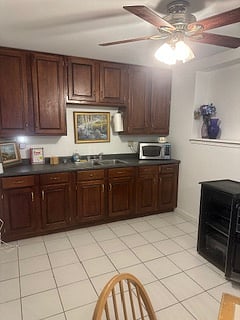 Downstairs kitchenette