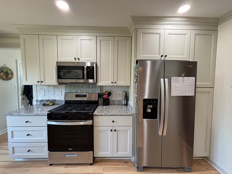 updated kitchen with brand new appliances