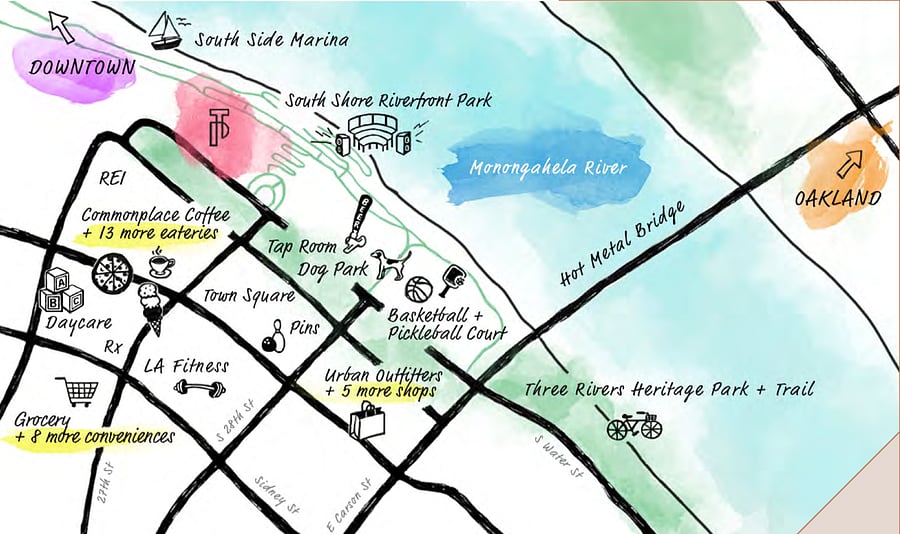 Check out the surrounding area, all within walking distance!