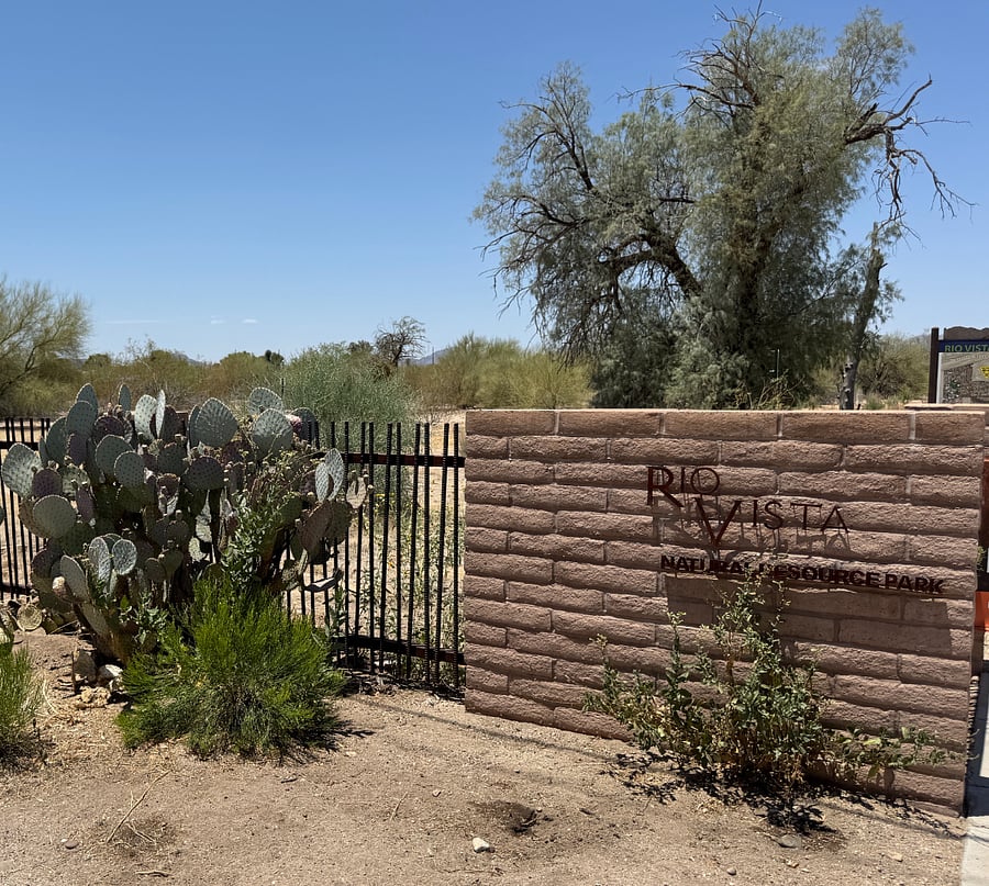 Rio Vista Park is also a 30 second walk from the front door! Enjoy some nature time and find your peace