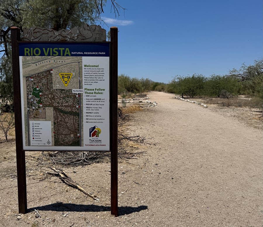 Rio Vista Park is also a 30 second walk from the front door! Enjoy some nature time and find your peace