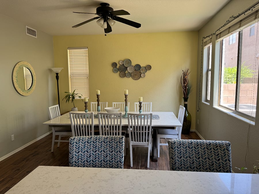 Kitchen: You are welcome to use any appliances, pots, pans, dishes.