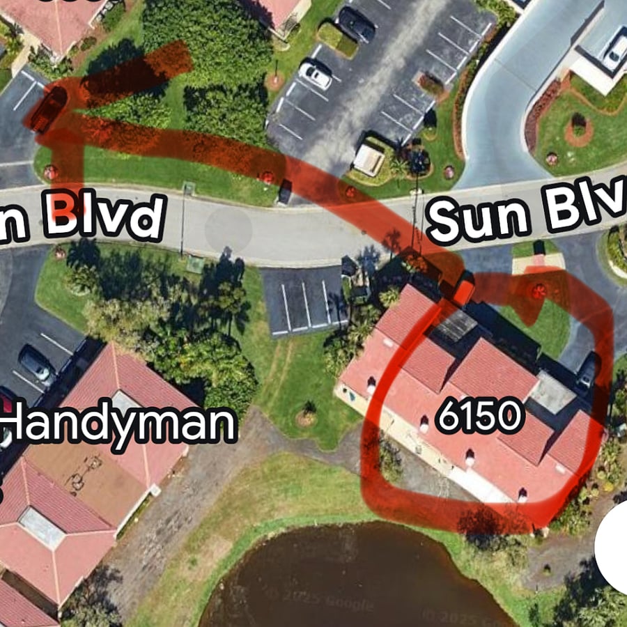 Distance from home to pool
