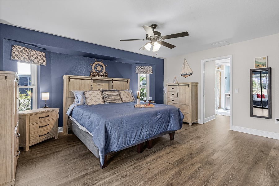 Master with Plenty of Dresser and Closet Space