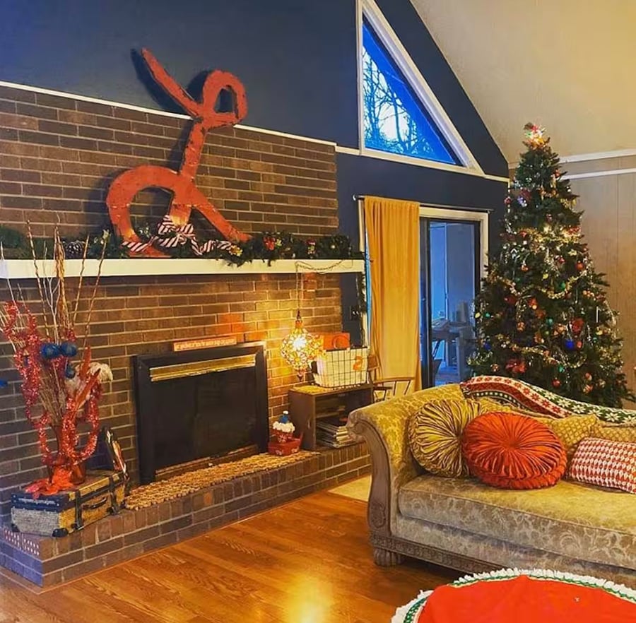 Fireplace View