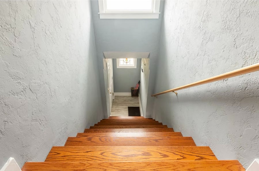 Staircase with Entry Door