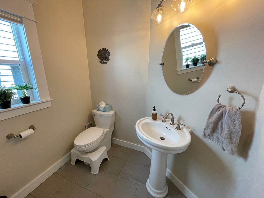 Downstairs Half Bath