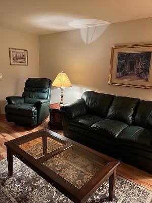 Leather Recliner and Couch