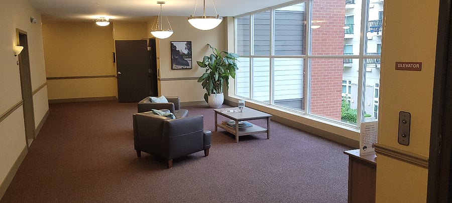 3rd Floor elevator lobby