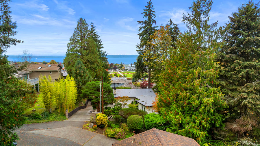 View from above roof