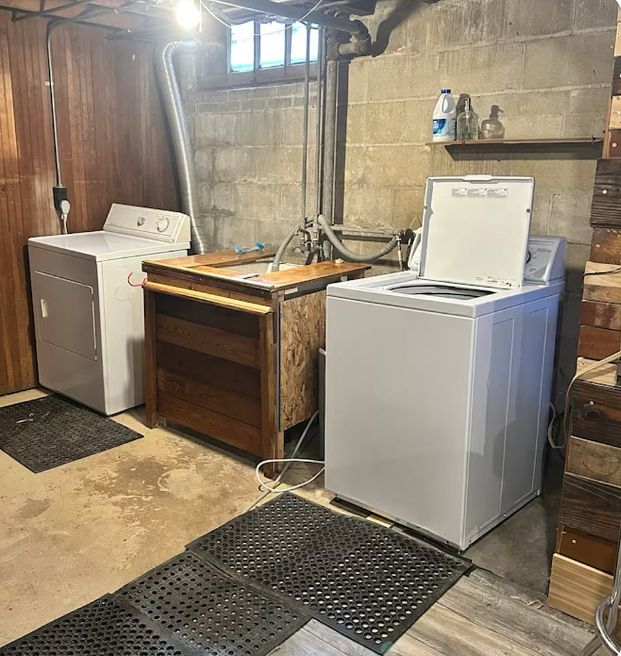 Laundry Area Basement