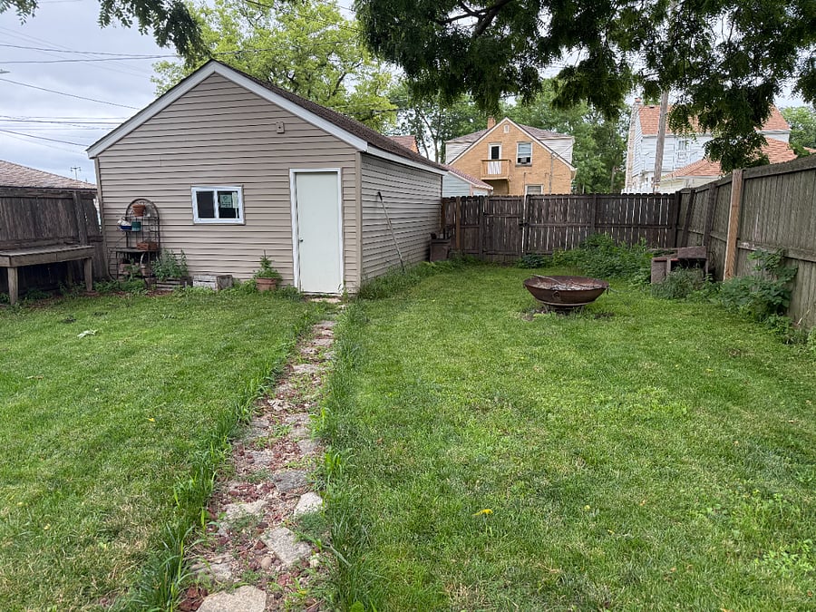 Yard and Garage