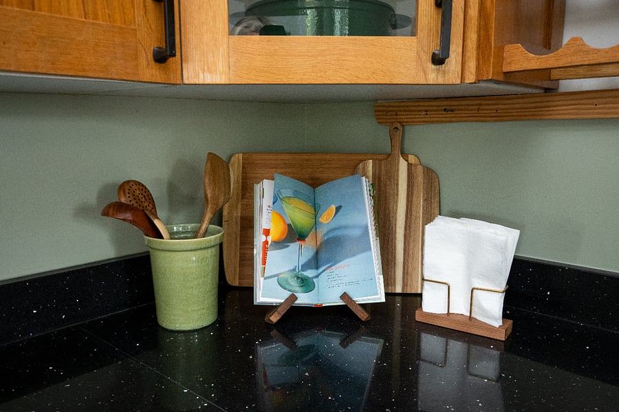 Kitchen is fully stocked with all necessary cooking, baking supplies and utensils