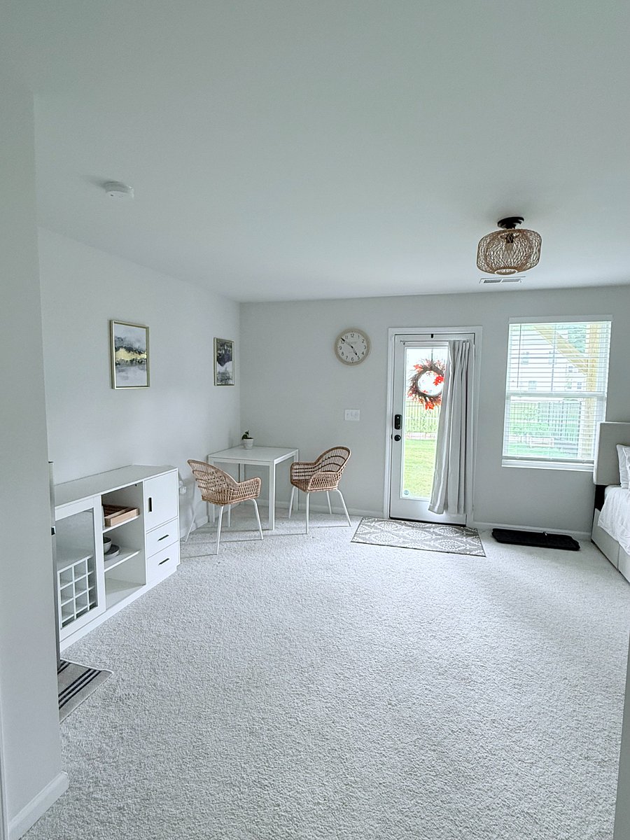 First floor: Mother-in-law-suite and backyard entrance