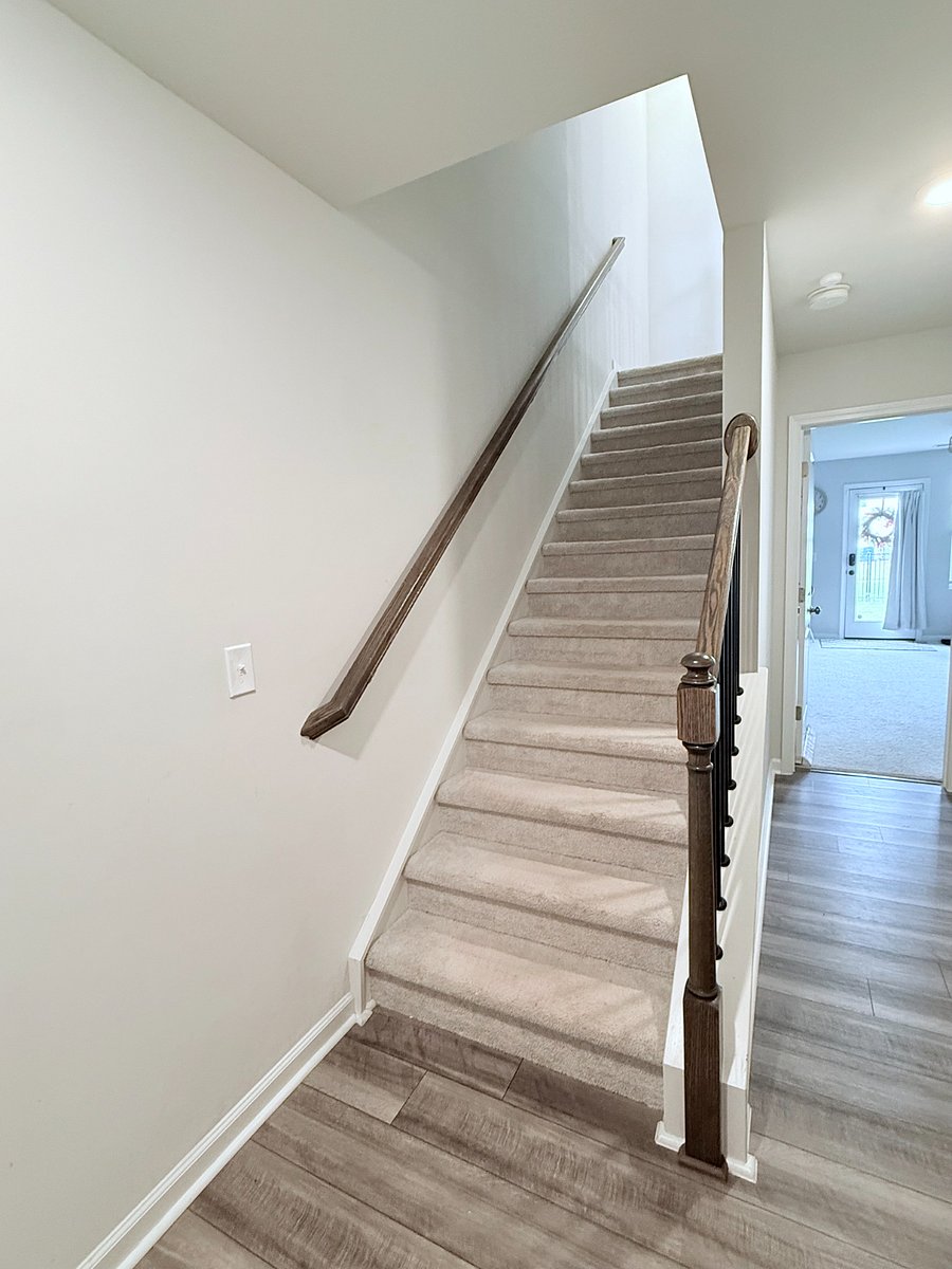 First floor: Front entryway