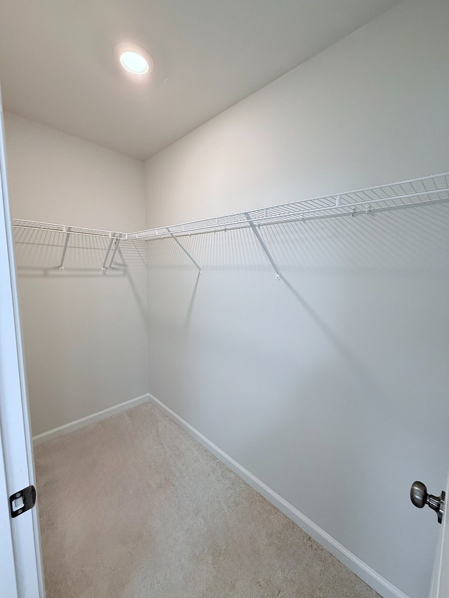 Third floor: Master closet