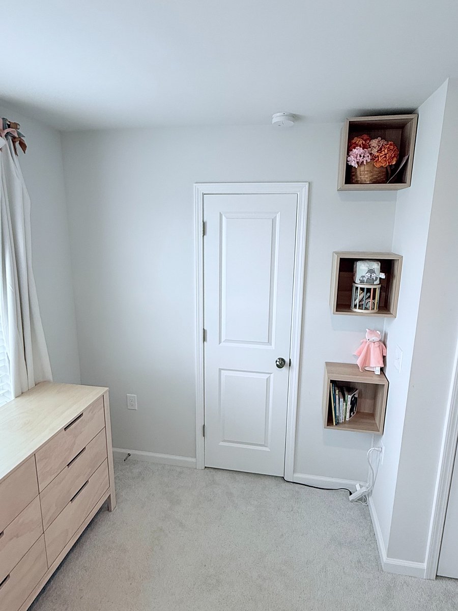 Third foor: Nursery bedroom and closet