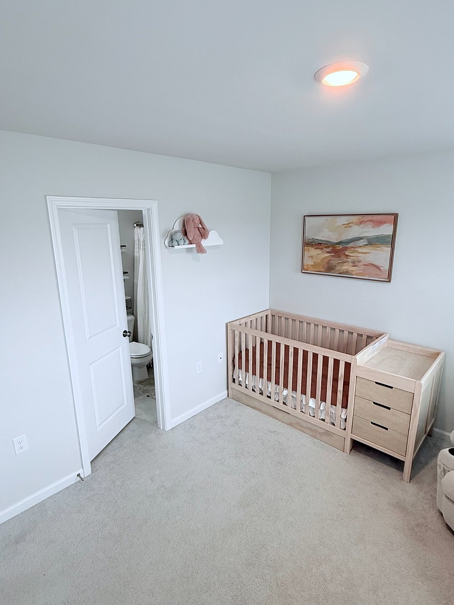 Third floor: Nursery bedroom and bathroom