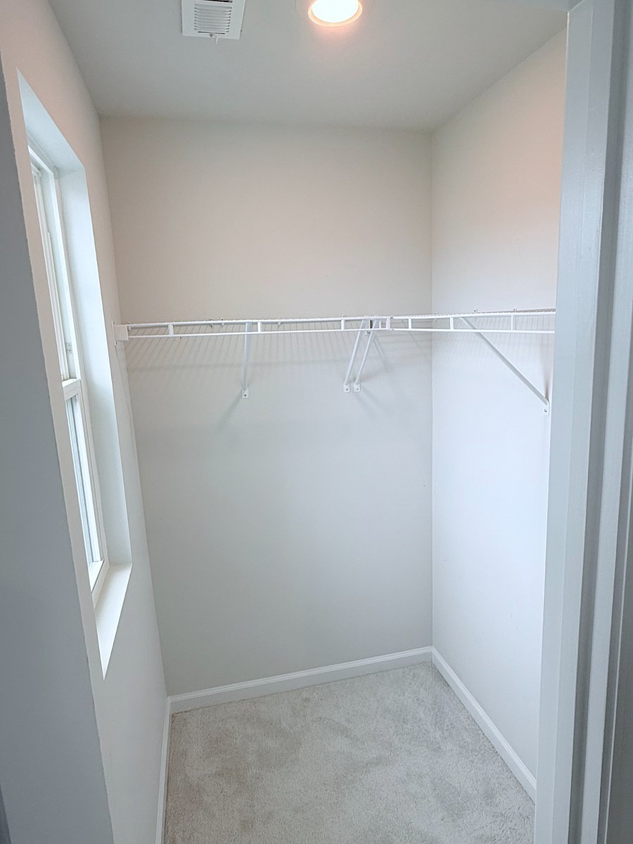 Third floor: Nursery closet