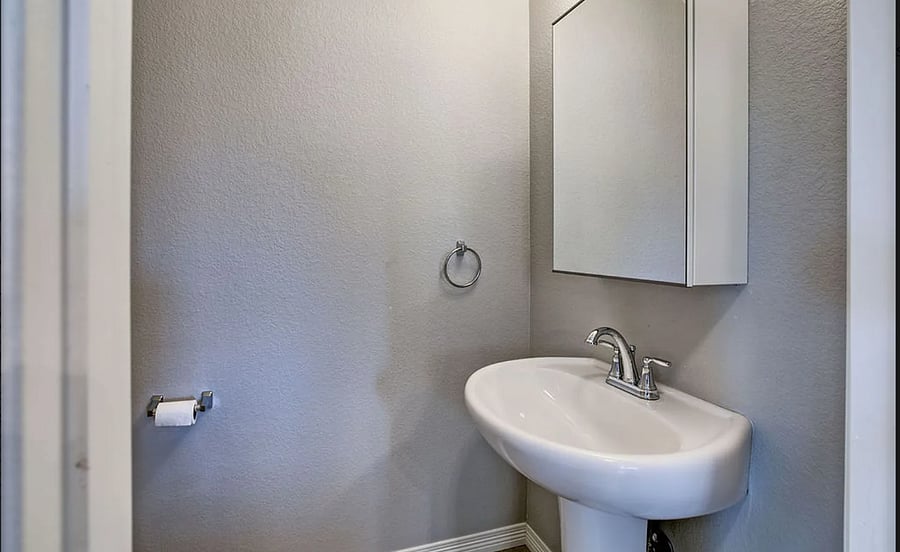 Powder bath on main floor