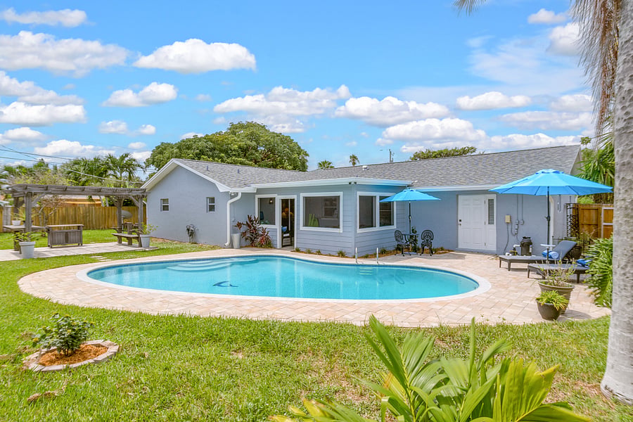 Pool and Pergola