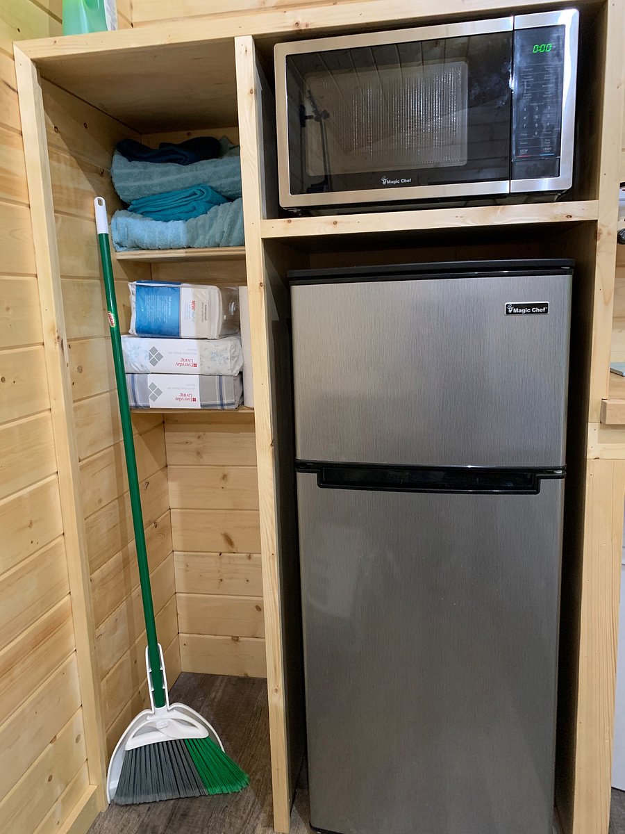 closet and fridge