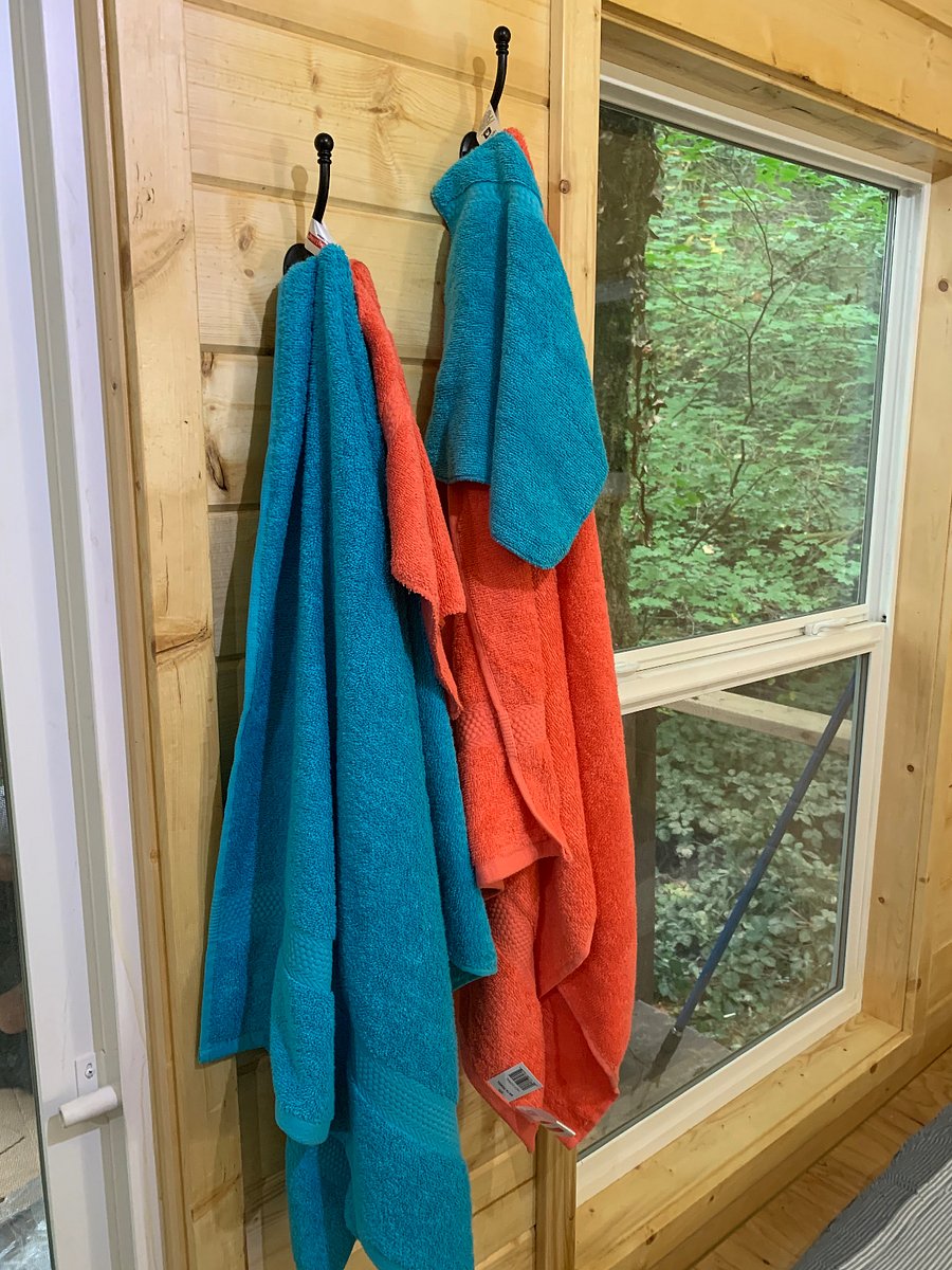 Extra hooks for towels and coats