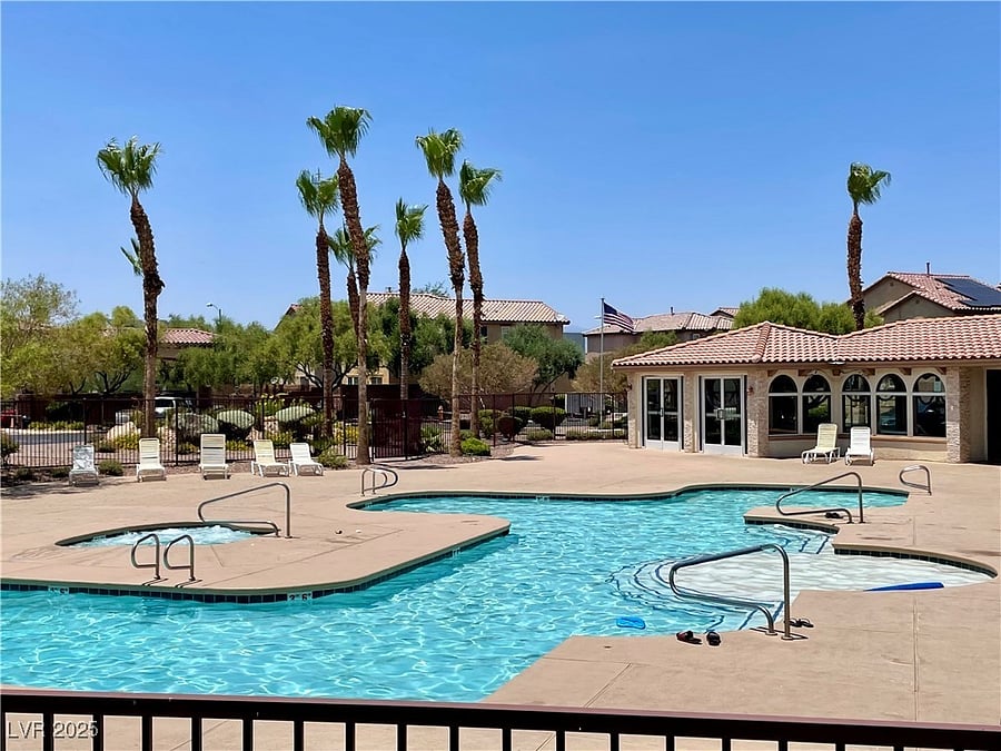 Community pool and hot tub