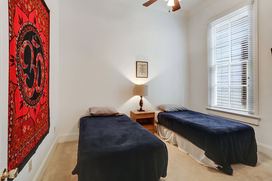 3rd bedroom has 2 twin beds, and we could swap for a queen, if needed.