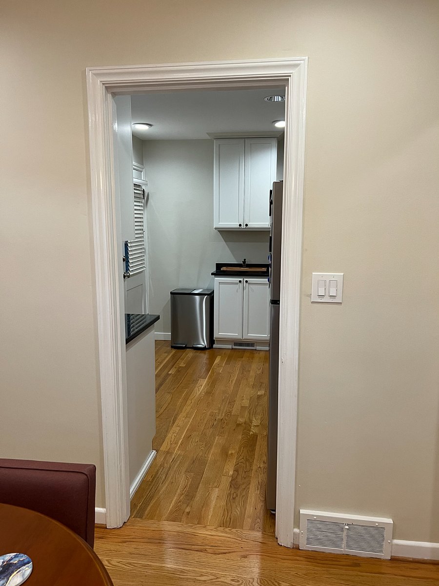 Upstairs - kitchen, viewed from dining room
