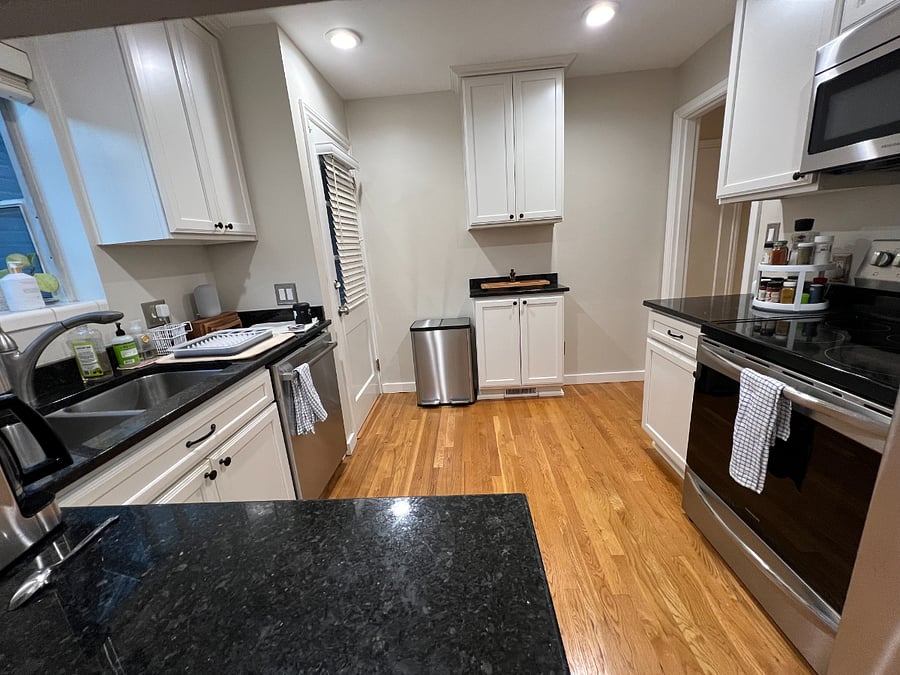 Upstairs - kitchen