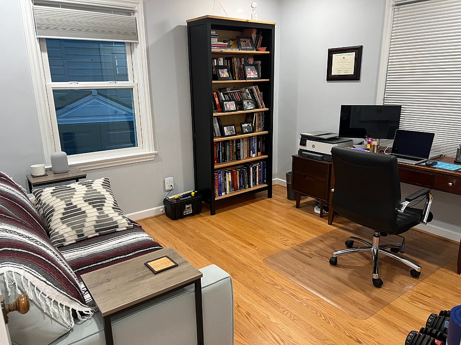 Upstairs - office