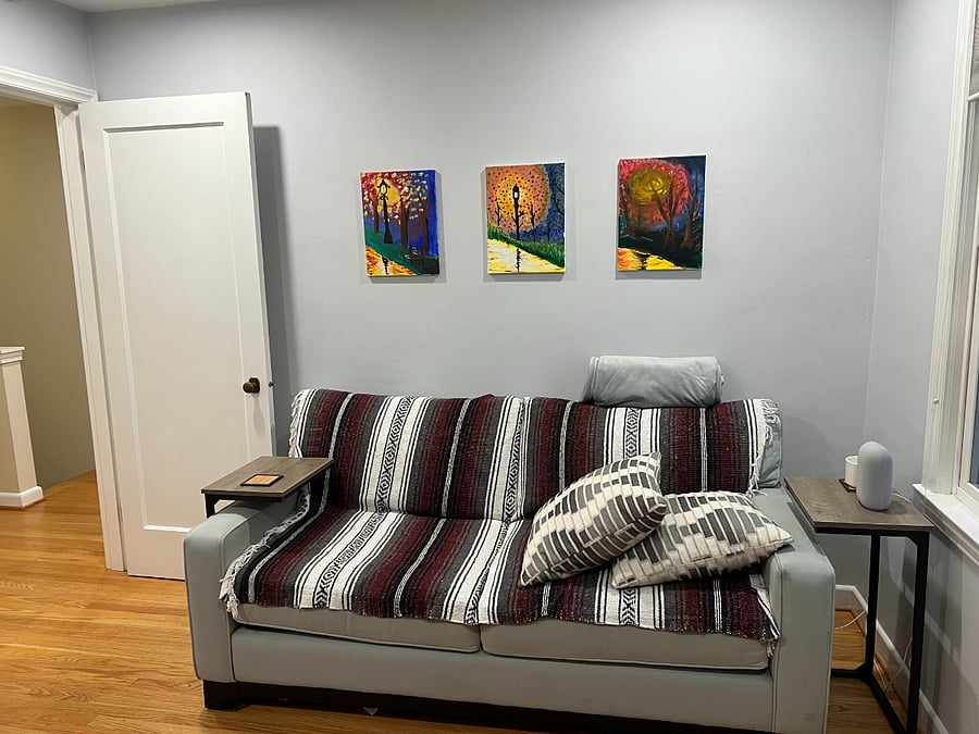 Upstairs - office