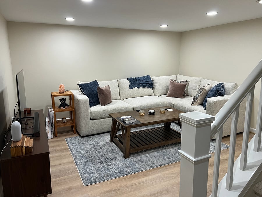 Downstairs - family room