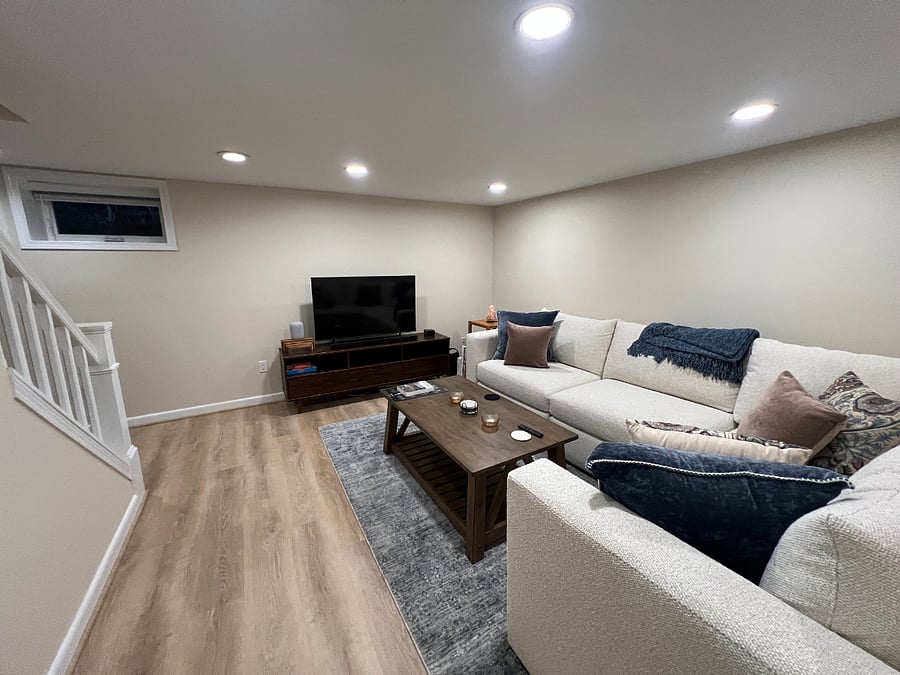 Downstairs - family room
