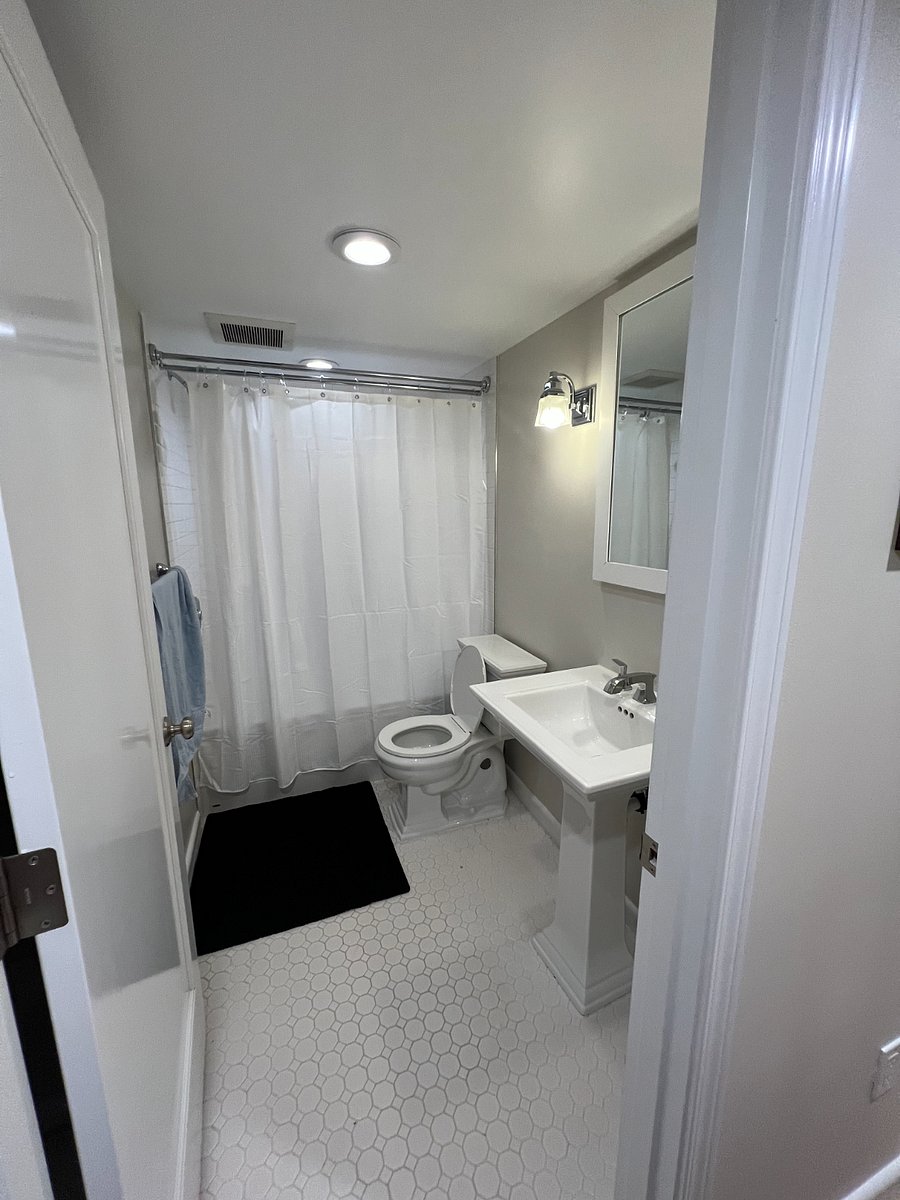 Downstairs - bathroom