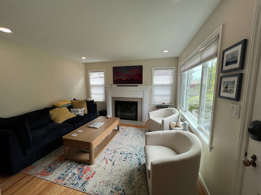 Upstairs - living room