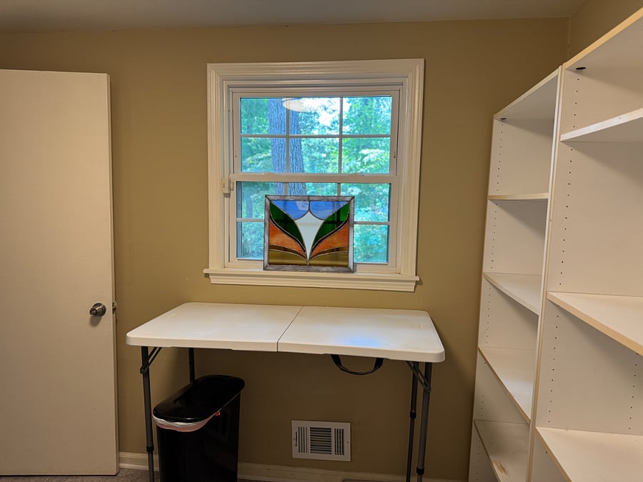 Extra storage and a table to fold laundry