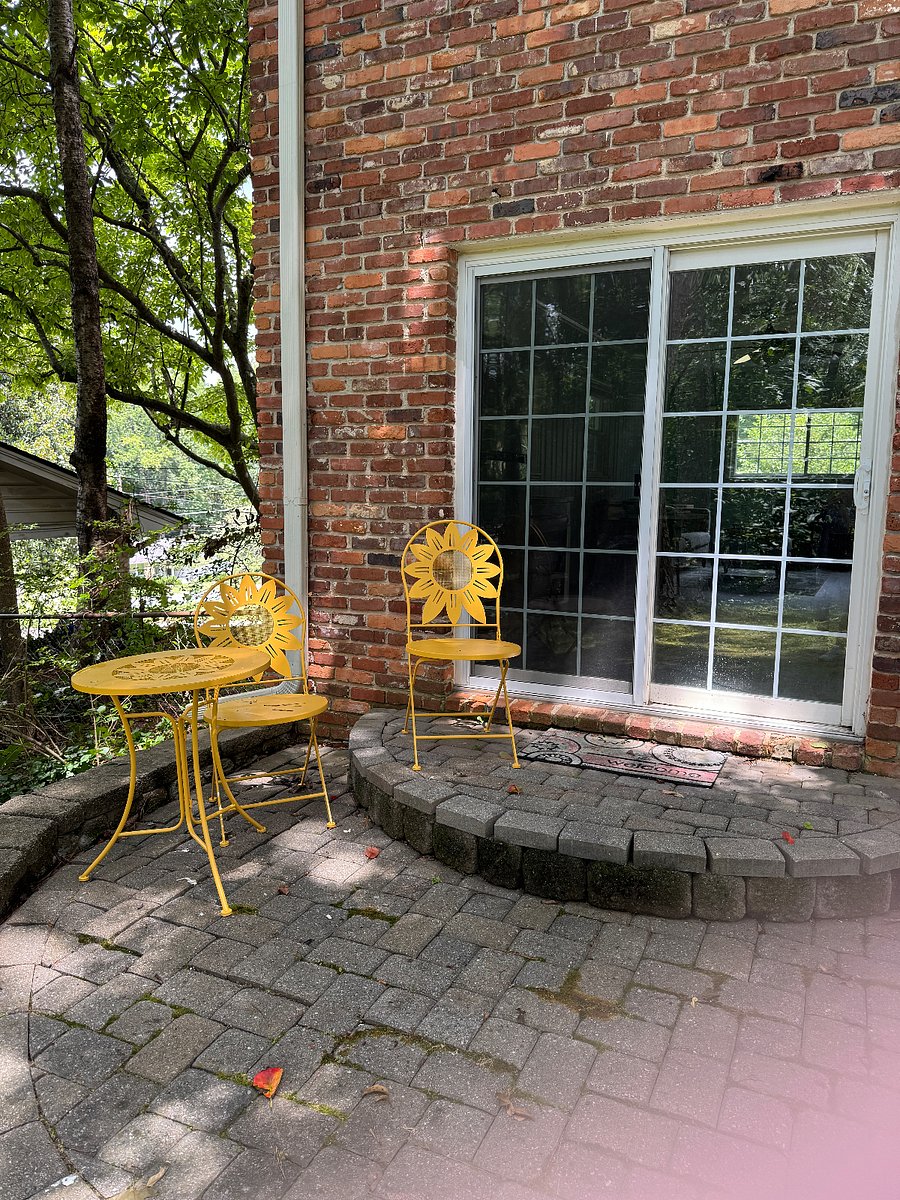Your private entrance and patio