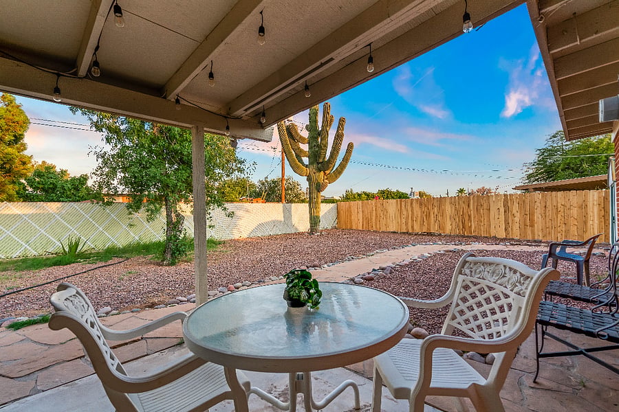 Outdoor Seating Area.