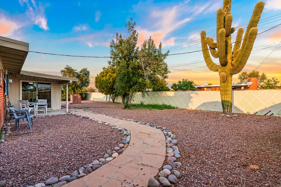 Large Backyard.