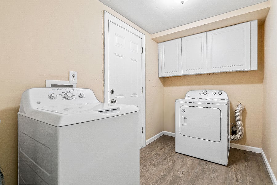Washer & Dryer.